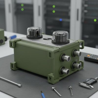Качество Модель DINS-100 Высокоточная двойная ось вращающаяся лазерная гироинерциальная навигационная система с военным стандартом завод
